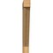 Ekena Millwork Traditional Block Rough Sawn Bracket, Western Red Cedar, 4"W x 24"D x 32"H BKT04X24X32TRA05RWR - alternate 3